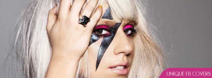 Lady Gaga Grey Fb Cover